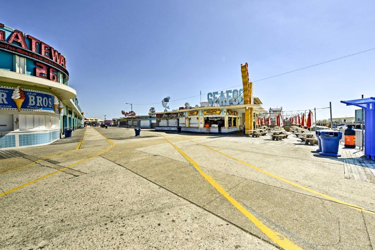 North Wildwood Condo With Pool, Walk To Boardwalk! Exteriör bild